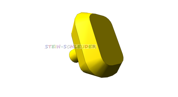 Lego Faccettenstein mit kleinem Pin (36451a)