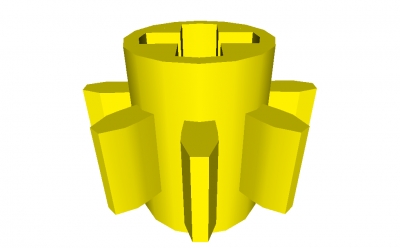 Lego Technik Zahnrad Z8 (3647)