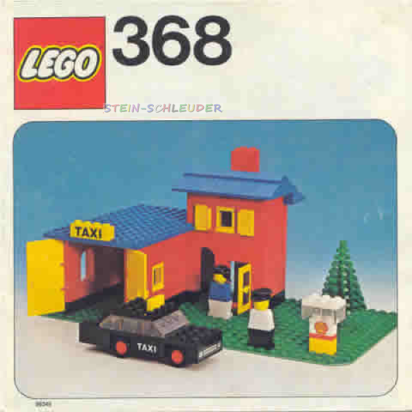 Lego Bauanleitung -Taxi Station- (368)