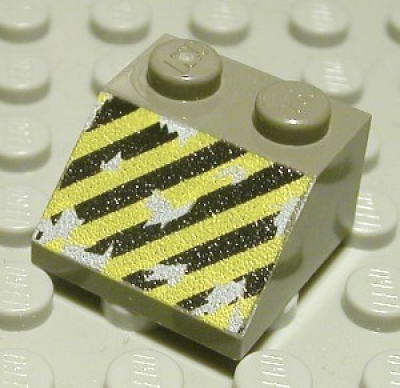 Lego Schrägstein 45 bedruckt (3039px16)