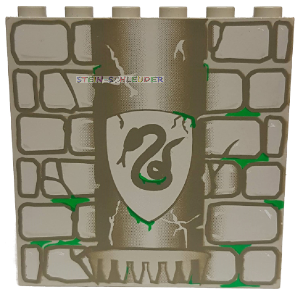 Lego Stein 1 x 6 x 5 bedruckt (3754pb02)