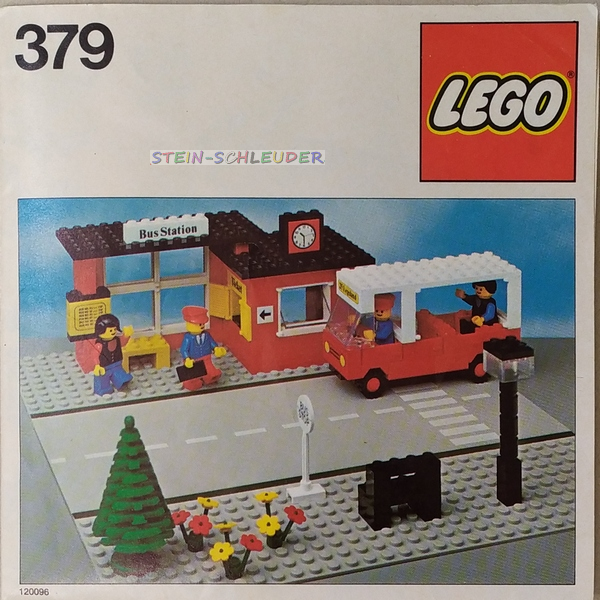 Lego Bauanleitung -Bus Station- (379)