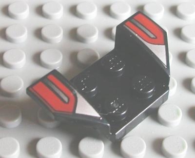 Lego Kotflügel 2 x 4 bedruckt (41854px12)