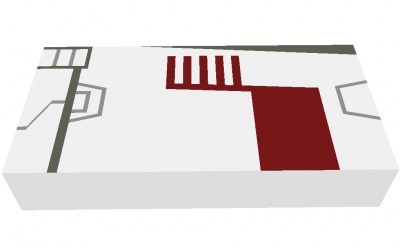 Lego Fliese 1 x 2 bedruckt (3069bps4)