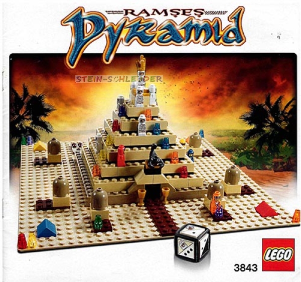 Lego Spielanleitung -Ramses Pyramid- (3843)