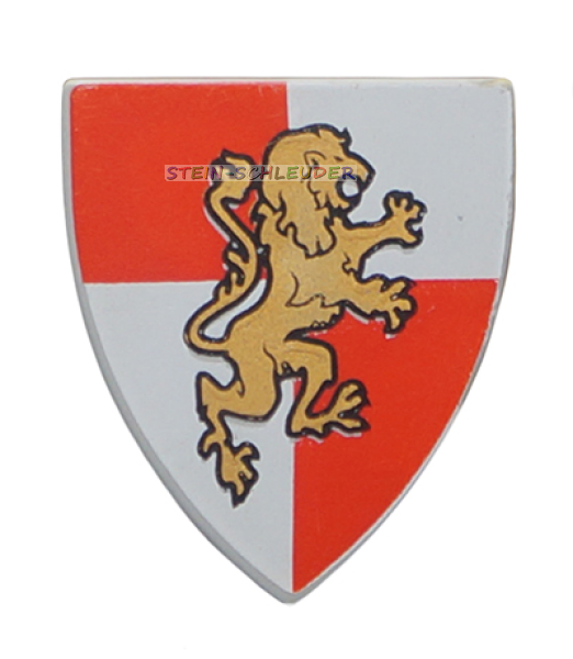 Lego Minifigur Schild bedruckt (3846pb027)