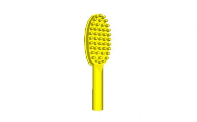 Lego Minifigur Haarbürste, 14mm griff (3852a)