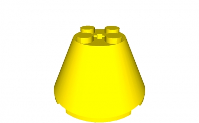 Lego Kegel 4 x 4 x 2 (3943)