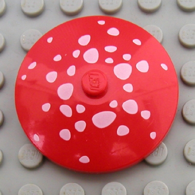 Lego Schüssel 4 x 4 bedruckt (3960pb006)