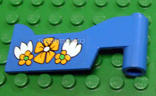Lego Fabuland Tür rechts mit Sticker (x614pb01)
