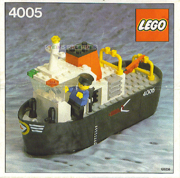 Lego Bauanleitung -Hafen Schlepper- (4005)