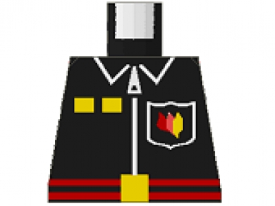 Lego MinifigurTorso Feuerwehr (973pb0099)
