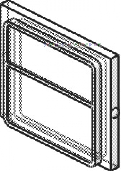 Lego Glas Für Zugfenster 1 x 4 x 3 (4034)