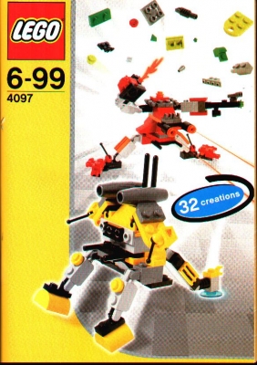 Lego Bauanleitung -Mini Robots- (4097)