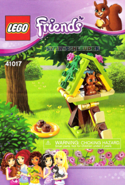 Lego Friends Bauanleitung -Squirrel's Tree House- (41017)