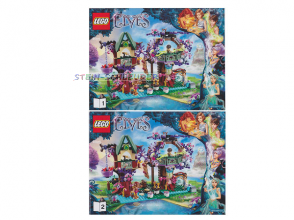 Lego Elves Bauanleitung -Treetop Hideaway- (41075)
