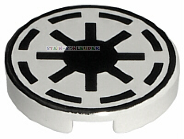 Lego Fliese 2 x 2 rund Starwars bedruckt (4150ps6)