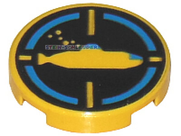 Lego Fliese 2 x 2 rund bedruckt (4150px16)