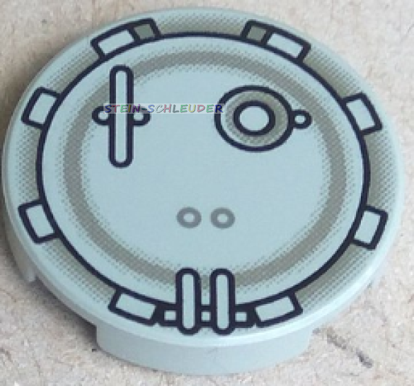 Lego Fliese 2 x 2 rund bedruckt Star Wars (4150px18)