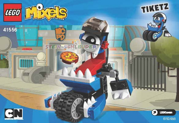 Lego Mixels Bauanleitung -Tiketz- (41556)
