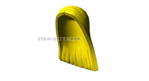 Lego Minifig Frauenhaare mit Mittelscheitel (41612)