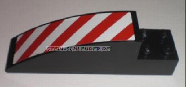 Lego Keilstein 8 x 2 x 2 mit Sticker (41766pb01L)