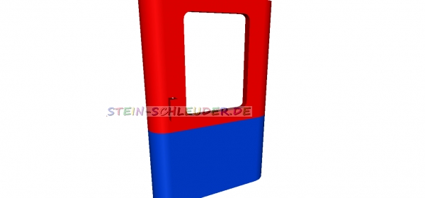Lego Zugtür 1 x 4 x 5  links bedruckt (4181p05)