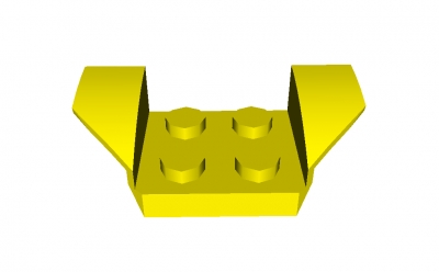 Lego Kotflügel 2 x 4 (41854)
