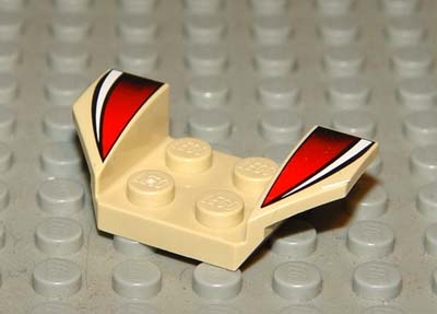 Lego Kotflügel 2 x 4 bedruckt (41854px3)