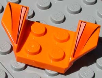 Lego Kotflügel 2 x 4 bedruckt (41854px4)