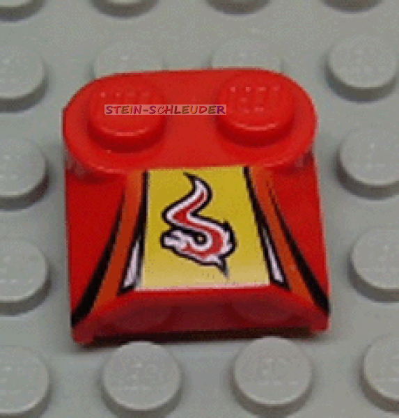 Lego Schrägstein 2 x 2 x 2/3 bedruckt (41855pb08)