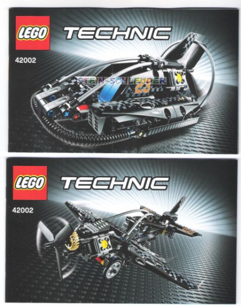 Lego Technik Bauanleitung -Hovercraft- (42002)