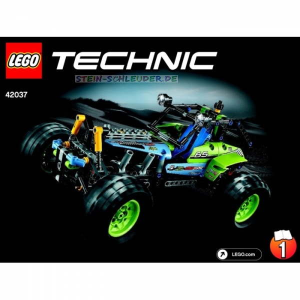 Lego Technik Bauanleitung -LegoFormula Off-Roader- (42037)
