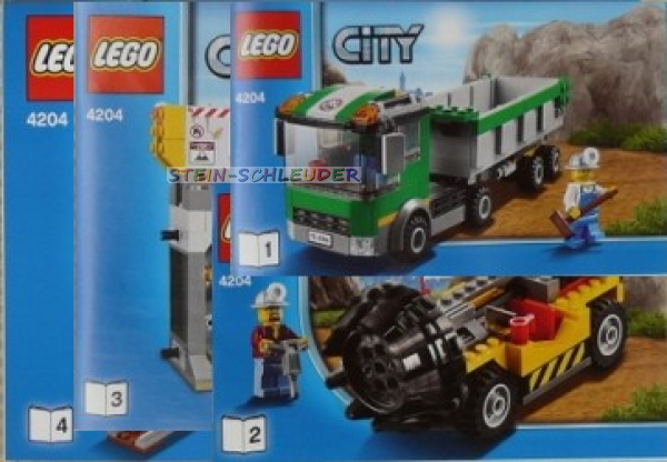 Lego City Bauanleitung  -The Mine- (4204)