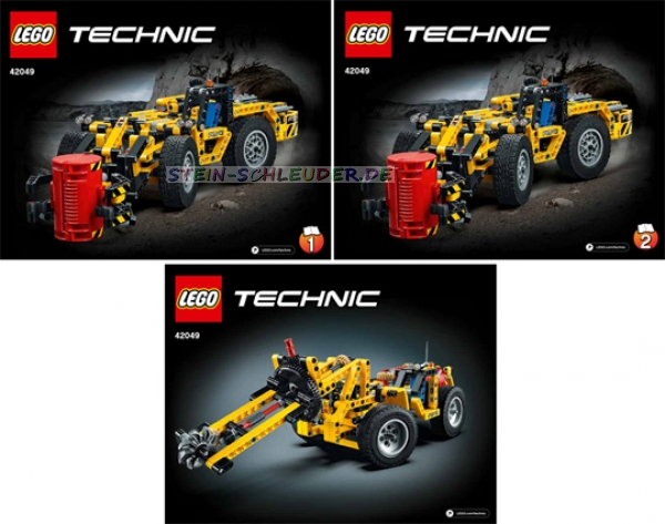 Lego Technik Bauanleitung -Mine Loader- (42049)