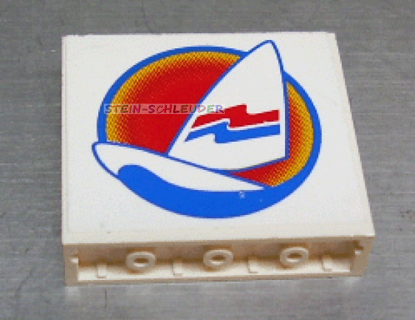 Lego Paneele 1 x 4 x 3 mit Sticker (4215pb007)