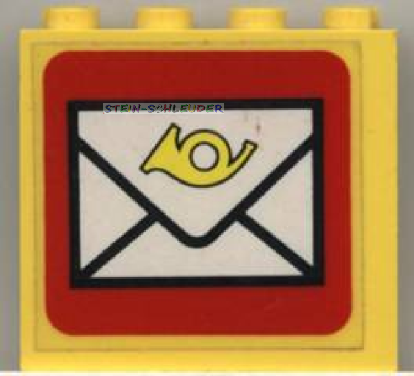Lego Paneele 1 x 4 x 3 mit Sticker (4215pb020)