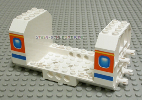 Lego Flugzeugrumpf 6 x 12 x 5 bedruckt (42605px2)