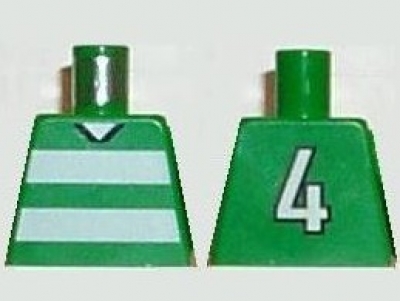 Lego Sports Fußball Torso (973pb0372)