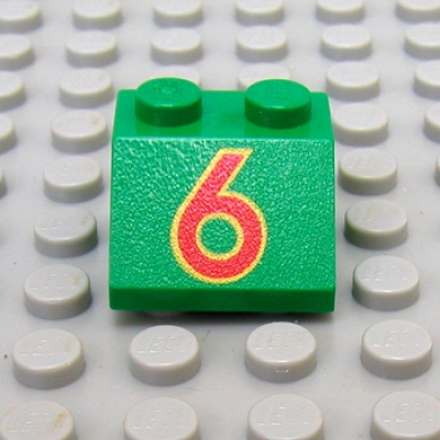 Lego Schrägstein 45 bedruckt (3039px48)