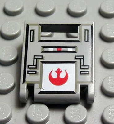 Lego Klappe bedruckt (4346ps1)