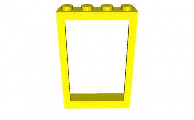 Lego Fenster 1 x 4 x 5 mit Glas (4347)
