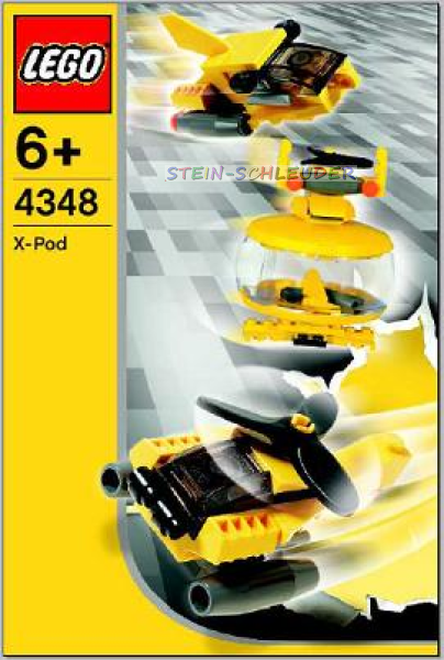 Lego X-Pod Bauanleitung -Robo Pod- (4348)