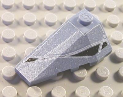 Lego Keilstein 2 x 4  bedruckt (43710px1)