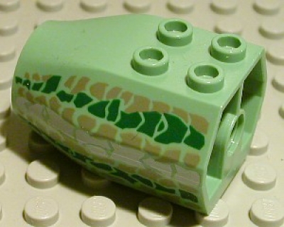 Lego Tierkörperteil -Schlange- bedruckt (43936px1)