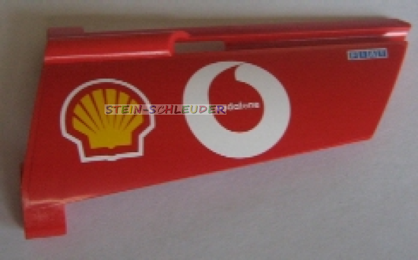 Lego Technik Verkleidungspaneel #20 mit Sticker (44350pb001)