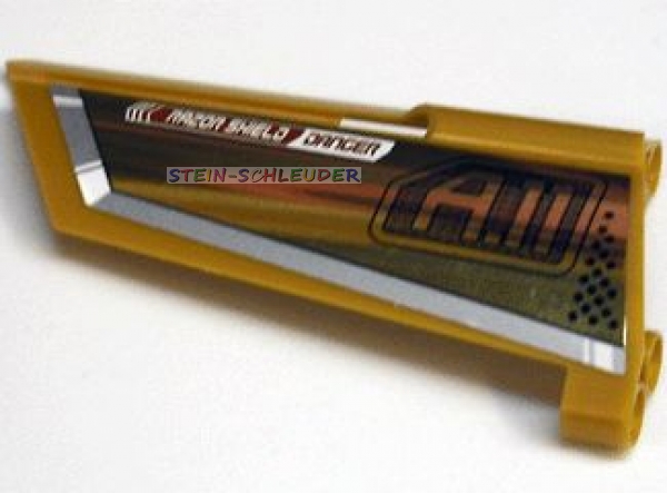 Lego Technik Verkleidungspaneel #21 mit Sticker (44351pb003)