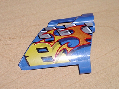 Lego Technik Verkleidungspaneel #22 mit Sticker (44352pb03)