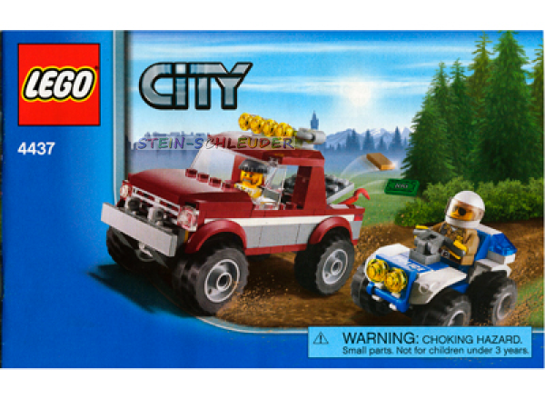 Lego Bauanleitung  -Police Pursuit- (4437)