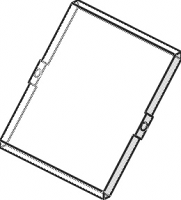 Lego Glas für Dachfenster 4 x 4 x 3 (4448)